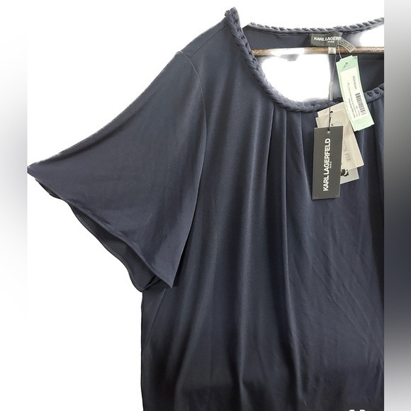 Karl Lagerfeld Flounce Sleeve (2X) NWT (2XL) - Picture 3 of 4